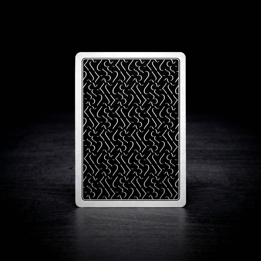 Bicycle EDGES Playing Cards by Invisible Threads featuring minimalist playing card suit design