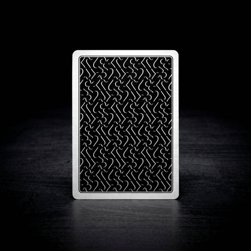 Bicycle EDGES Playing Cards by Invisible Threads featuring minimalist playing card suit design