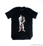 Invisible Threads Clothing HOUDINI in handcuffs t shirt premium graphic tee inspired by Harry Houdini
