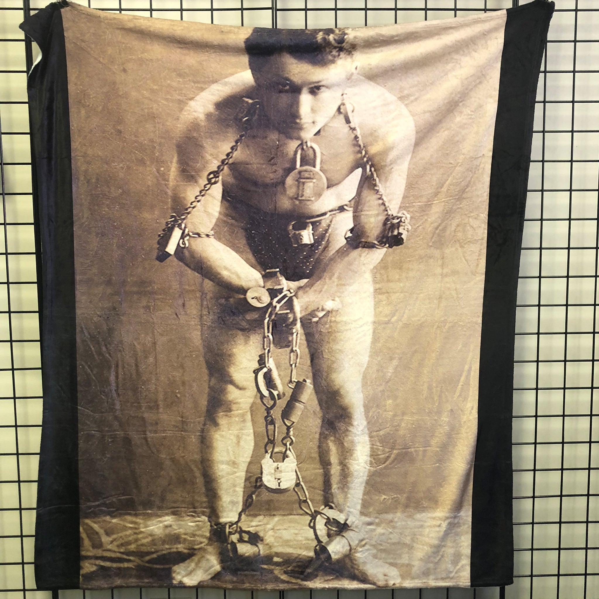 Houdini in Chains Throw Blanket *EXCLUSIVE*