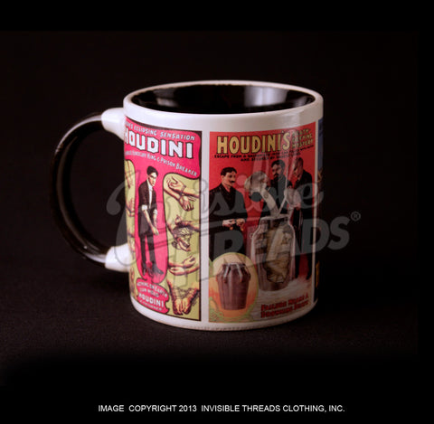Harry Houdini magic changing coffee cup from Invisible Threads