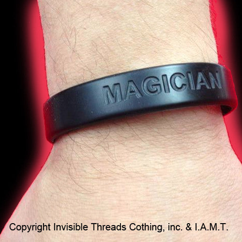 Trouw ik ga akkoord met Sympathiek MAGICIAN Wristband – Invisible Threads Clothing